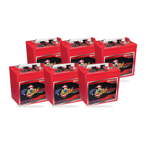 U.S. Battery US125XC2 6-battery 36V complete battery pack