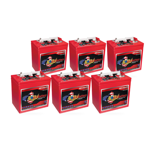 U.S. Battery US145XC2 6-battery 36V complete battery pack