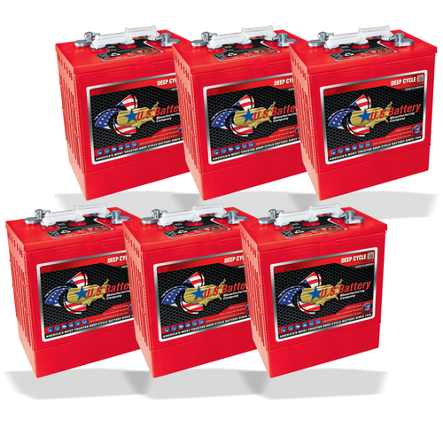 U.S. Battery US305XC2 6-battery 36V complete battery pack