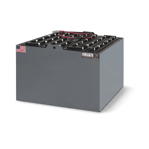 80V 40-125-13 refurbished forklift battery — hero view