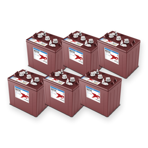 Pack Mule (Wesley) SC-775 NXC 36V Complete Battery Pack – T125, 6 Batteries
