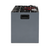 80V 40-125-13 refurbished forklift battery — end view