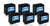 Club Car Precedent I2L 48V Complete Battery Pack – 8CRV165, 6 Batteries