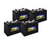 Yamaha Golf Car Company G Max 4 Passenger 48V Complete Battery Pack – CR-GC150, 4 Batteries — Crown CR-GC150 4-battery 48V complete battery pack