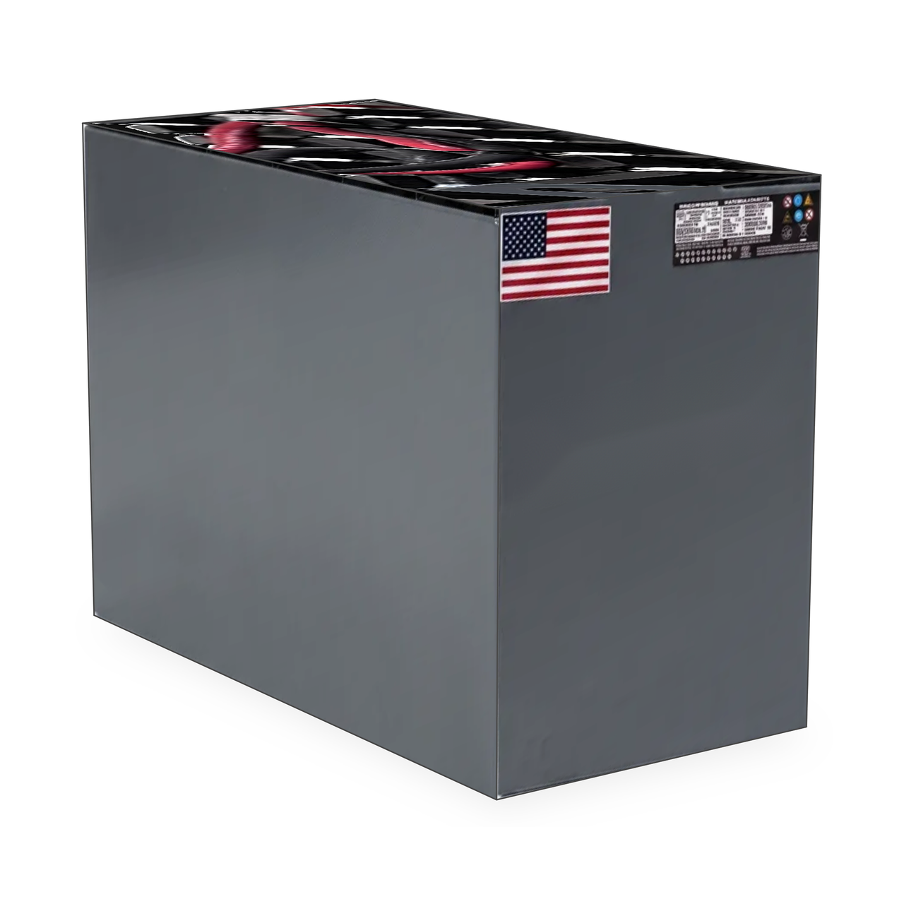 Nissan SRX35N 36V RePower 18-125-13 Refurbished Forklift Battery — 38 × 15 3/8 × 30 1/4 in