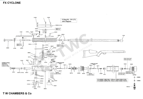 Airgun Spares - FX - T. W. Chambers & Co