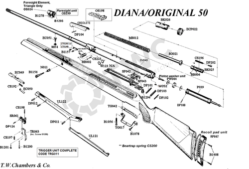 Diana/Original 50  (Diagram Download) Diana/Original 50  (Diagram Download)