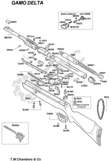 Gamo Delta (Diagram Download)