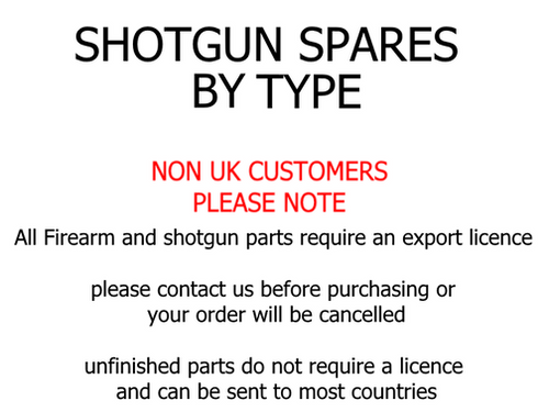 Shotgun Spares By Type
