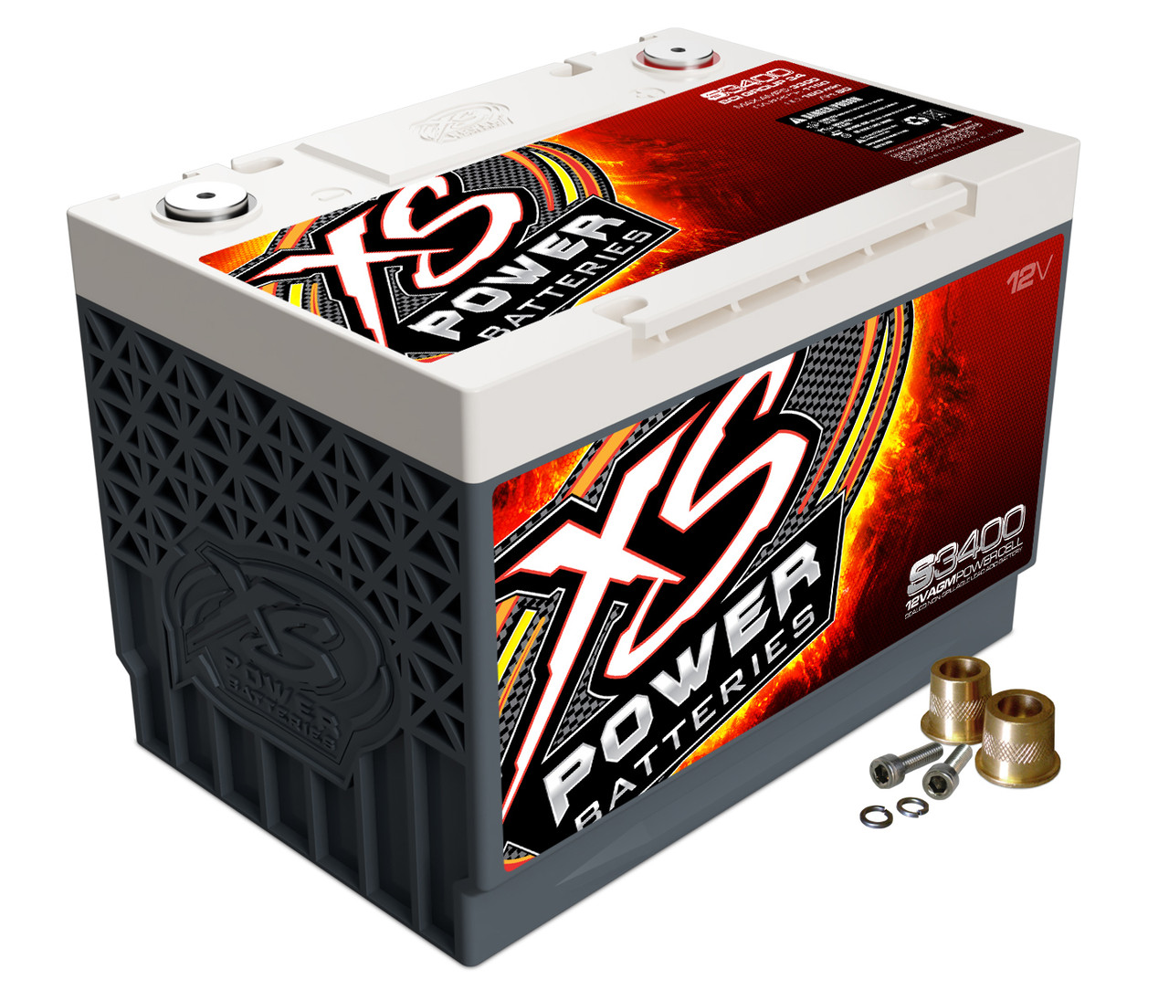 XS Power AGM Battery 12 Volt XSPS3400