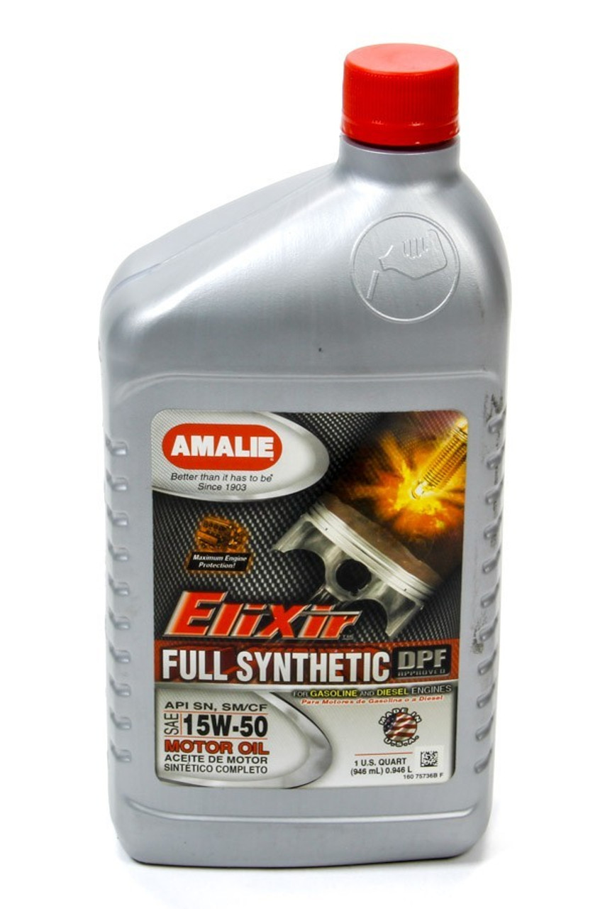 Elixir Full Synthetic 15w50 Oil 1Qt AMA75736-56