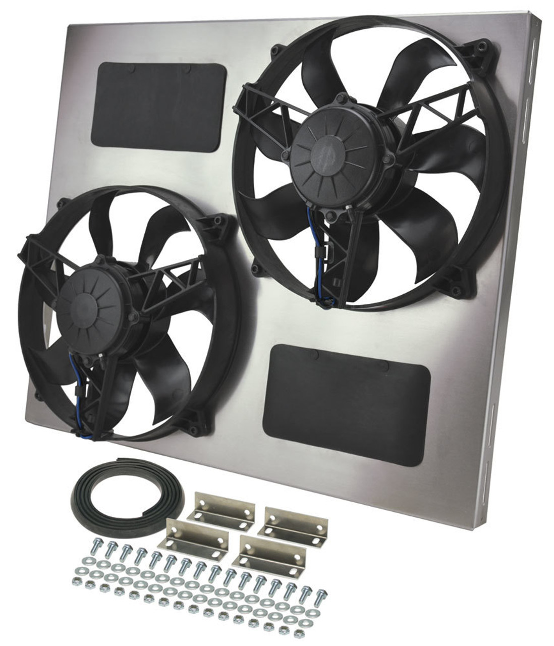 Dual RAD Fan w/Alum Shroud Assembly DER16835