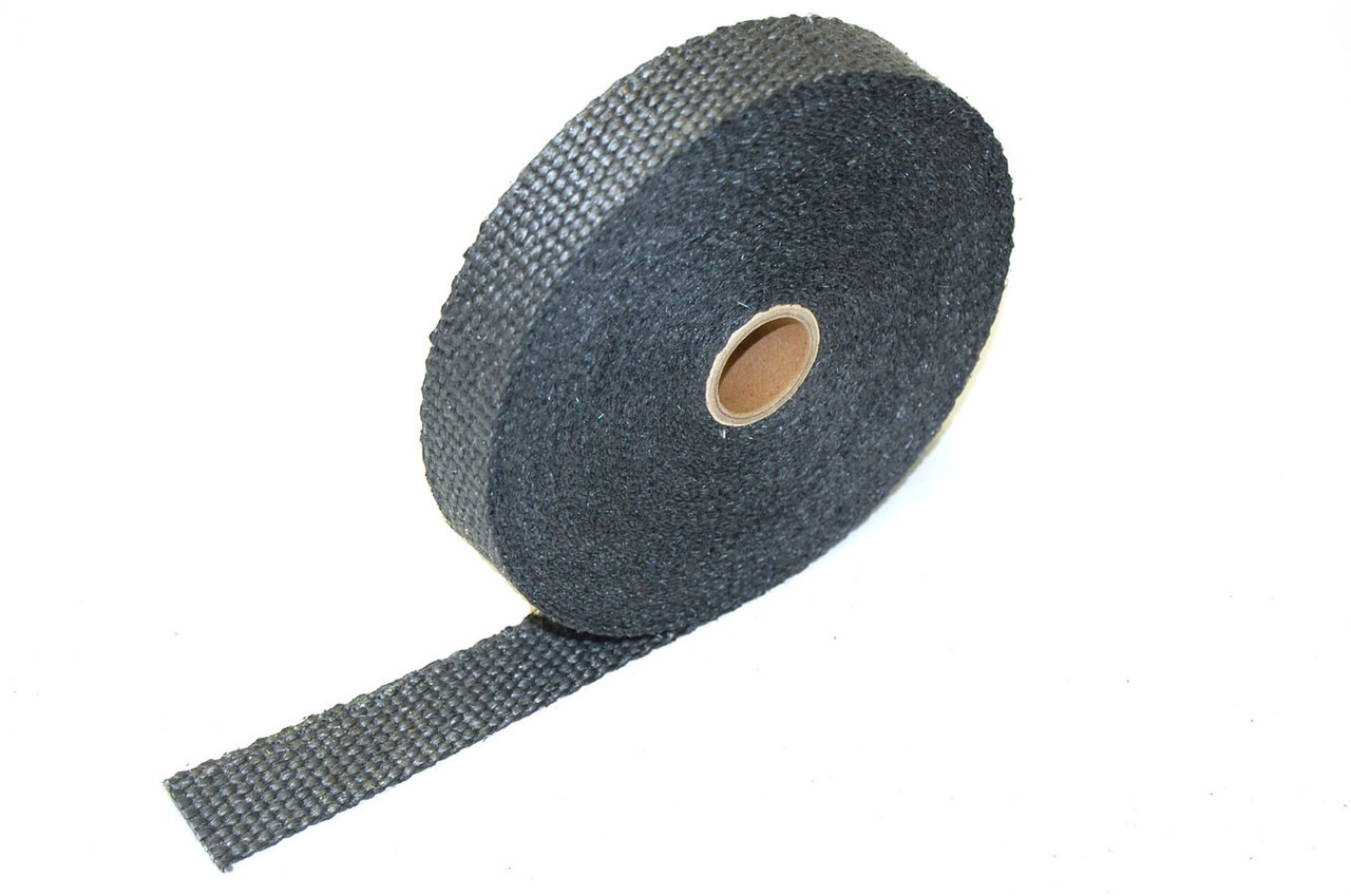 1in x 50'Exhaust Wrap Black Glass DSN010107