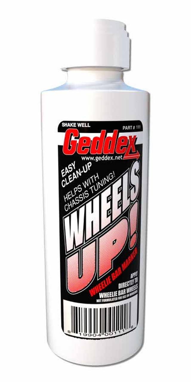 Wheels Up Wheelie Bar Marker White 3oz Bottle GDX111