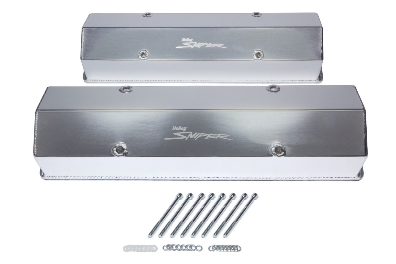 Sniper Fabricated Valve Covers  SBC Tall HLY890008