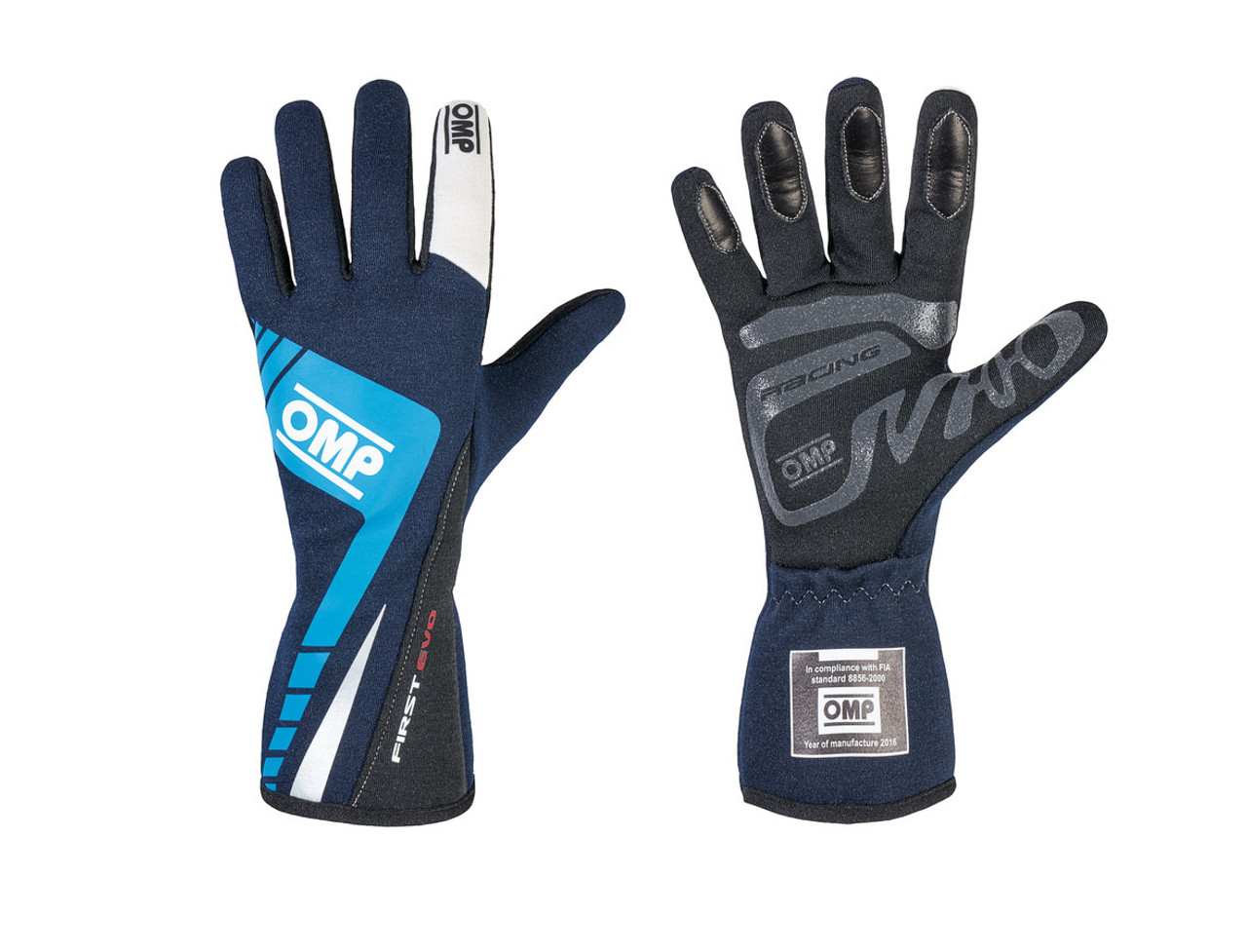 First Evo Gloves MY2016 Blue/Cyan Medium OMPIB757EBCM