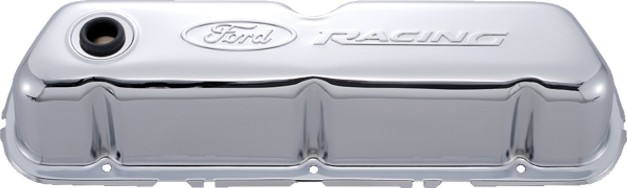 Ford Racing Steel Valve Covers Chrome PFM302-070