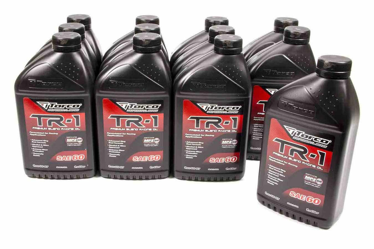 TR-1 Racing Oil 60w Case/12-1 Liter TRCA140060C