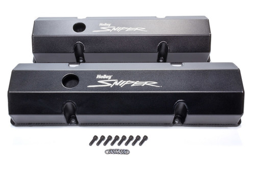 Sniper Fabricated Valve Covers  SBC Tall HLY890010B