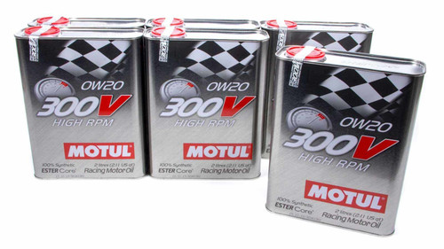 300V 0w20 Racing Oil Synthetic Case 6x2 Liter MTL104239-6
