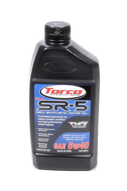 SR-5 GDL Synthetic Motor Oil 5w40 1-Liter Bottle TRCA150544CE