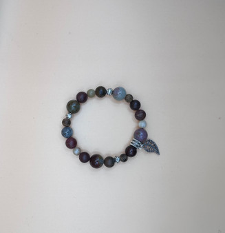 Multi stone beads bracelet