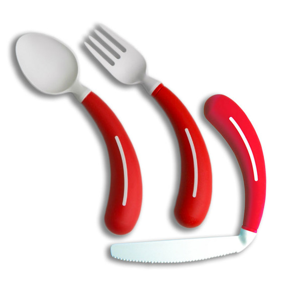 Henro-Grip Red (for adults) - Henro-Grip Cutlery - Henro-Tek