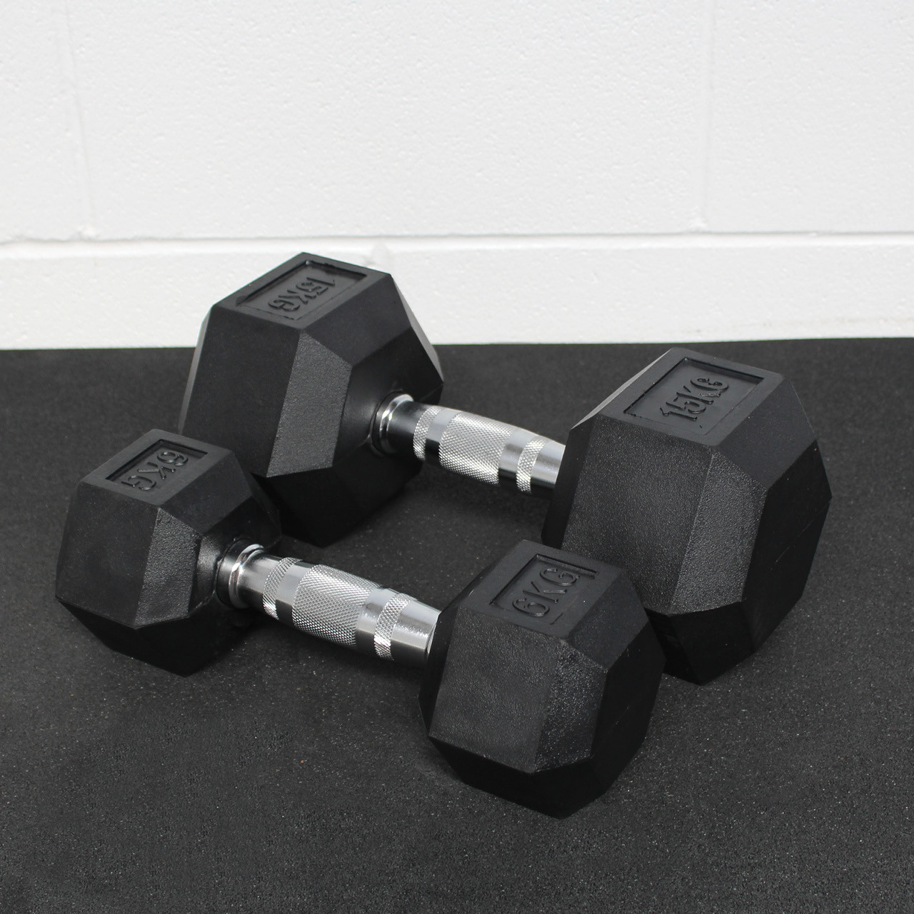 Solid Strength 10kg Hex Dumbbell (x1) SOLID STRENGTH EQUIPMENT