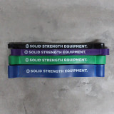 Solid Strength Resistance Bands (X-Small-Large)
