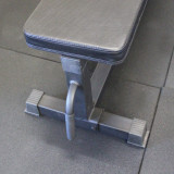 Solid Strength Flat Bench With Wheels