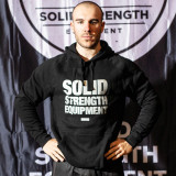 Solid Strength Unisex Pullover Hoodie