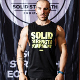 UNISEX TANK BLACK [GOLD PRINT]