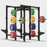 Solid Strength Goliath Power Rack — Double + Storage