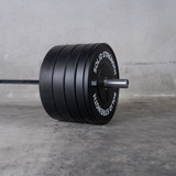 Solid Strength 5kg Black Olympic Bumper Plates V2 (pair)