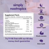 Simply Nootropics Sleep™ Relax, Recharge & Restore