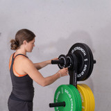 Solid Strength Vertical Bumper Plate Storage Tree