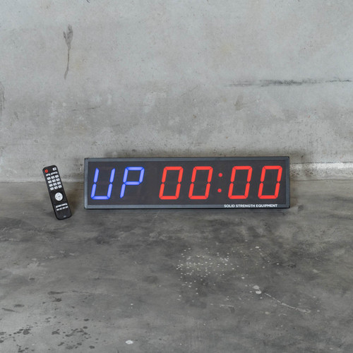 Solid Strength 6 Digit, Digital Wall Timer With Remote