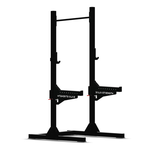 Solid Strength Goliath Free Standing Rack (With Spotter Arms)