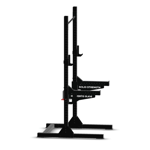 Solid Strength Goliath Free Standing Rack (With Spotter Arms)