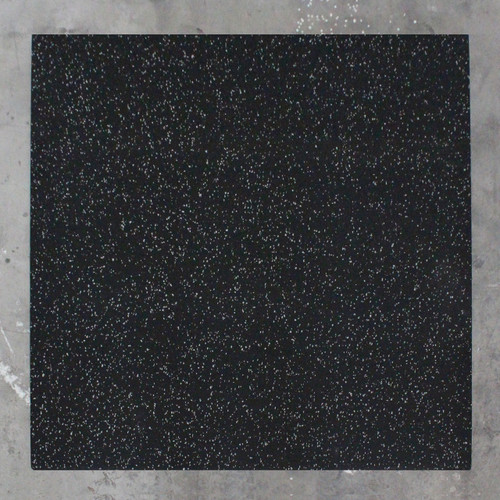 Solid Strength Easy-Clean Rubber Flooring 15mm (Black/Grey Fleck)