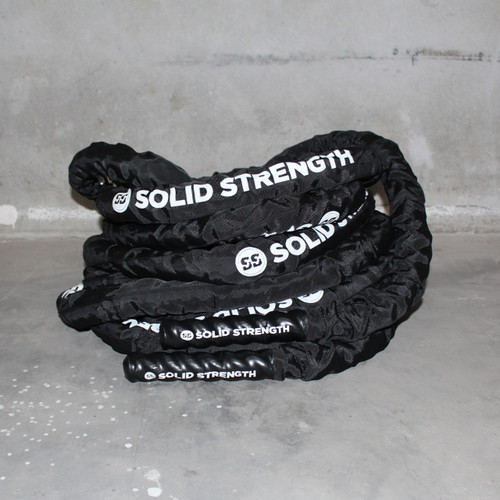 Solid Strength Nylon-Covered 12m Battle Rope