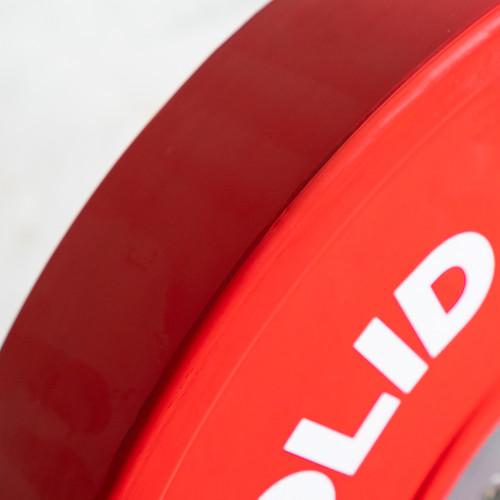Solid Strength 25kg Competition Olympic Bumper Plates V2 (pair)