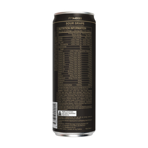 FITAID RX Sour Grape | 12 Pack