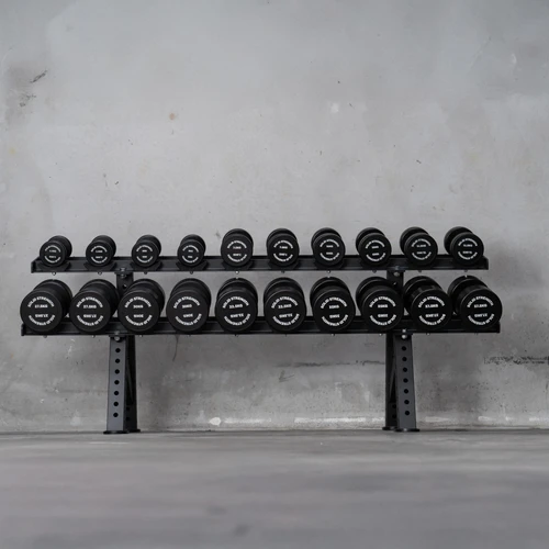 Solid Strength Round PU Dumbbells (27.5kg-50kg)