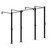 Solid Strength Goliath 2 Bay Wall Mounted Rig