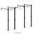 Solid Strength Goliath 2 Bay Wall Mounted Rig