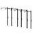 Solid Strength Goliath 3 Bay Wall Mounted Rig