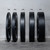 Solid Strength 5kg Black Olympic Bumper Plates V2 (pair)