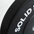 Solid Strength 15kg Black Olympic Bumper Plates V2 (pair)
