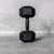 Solid Strength 27.5kg Rubber Coated Hex Dumbbell (x1)